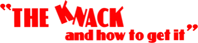 The Knack... and How to Get It